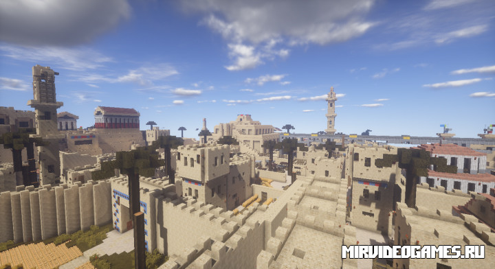 Скачать Карта Древний город LaKandahar для Minecraft Бесплатно