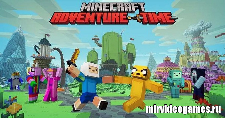 Скачать Мод AdventureTime 2 для Minecraft 1.12.1 Бесплатно