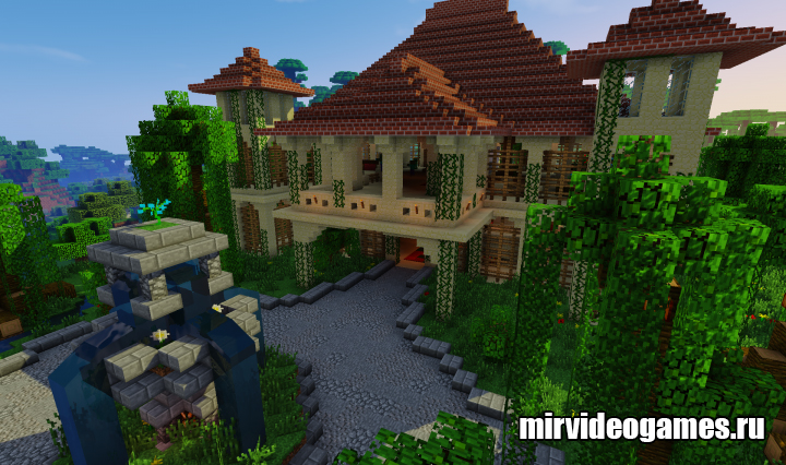 Скачать Карта Sevalemond - Sandstone villa для Minecraft Бесплатно