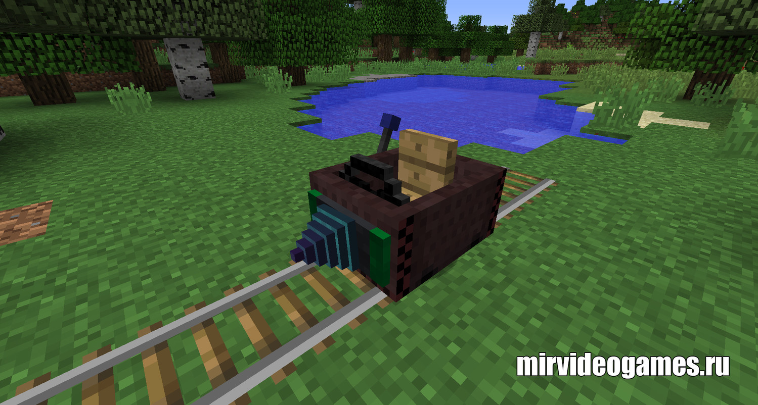 Скачать Мод Steve's Carts Reborn для Minecraft 1.12.2 Бесплатно