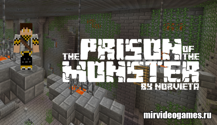 Скачать Карта Prison of the Monster для Miencraft Бесплатно