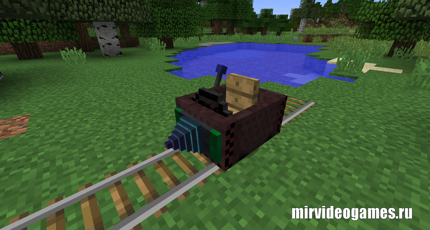 Скачать Мод Steves Carts Reborn для Minecraft 1.12.2 Бесплатно