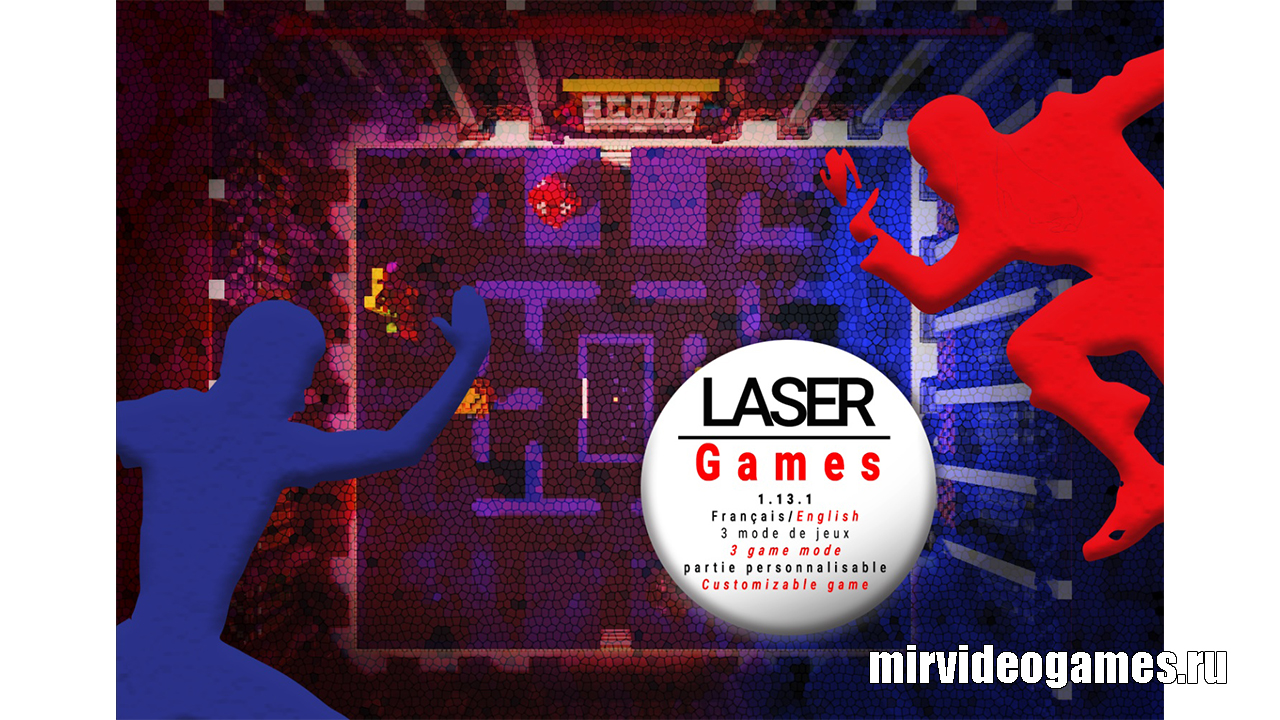 Скачать Карта Laser Game для Miencraft 1.13.1 Бесплатно