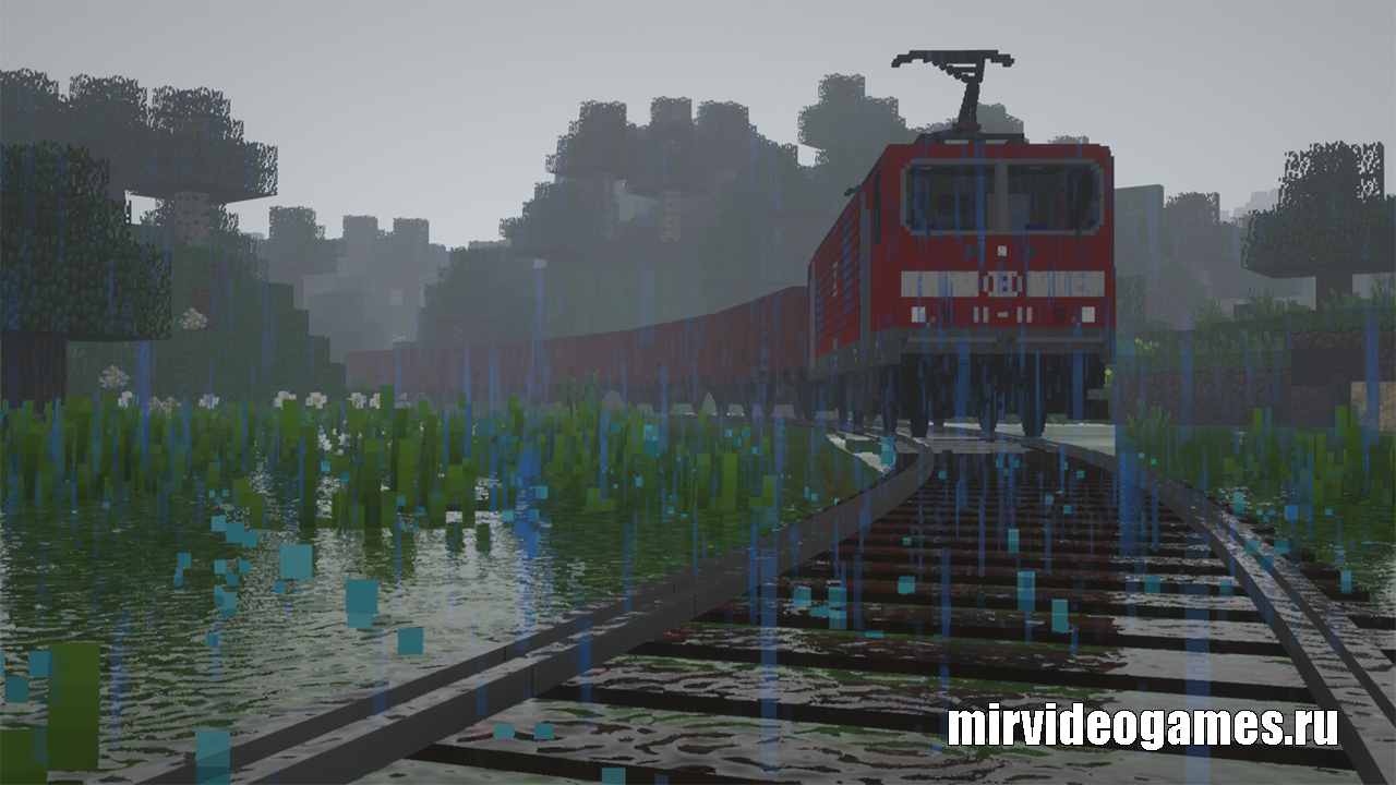 Скачать Мод Trains для Minecraft 1.12.2 Бесплатно