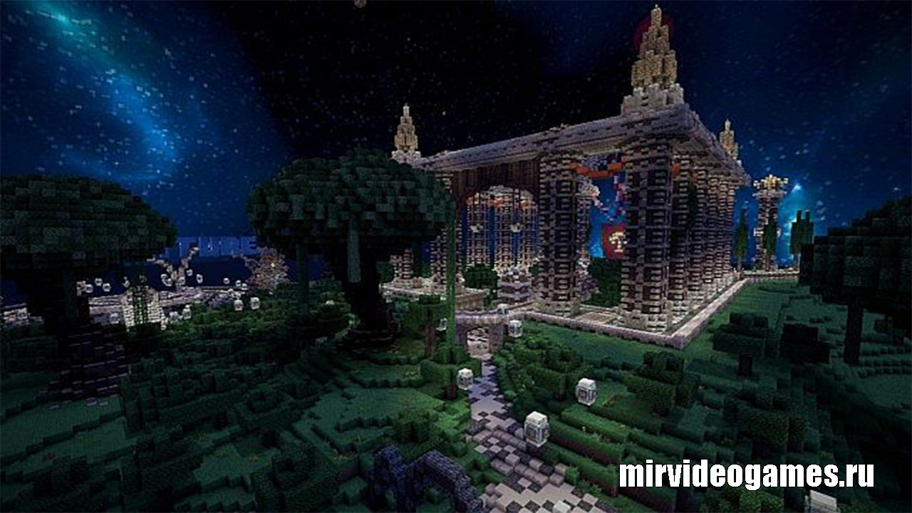 Скачать Карта Spawn для Miencraft Бесплатно