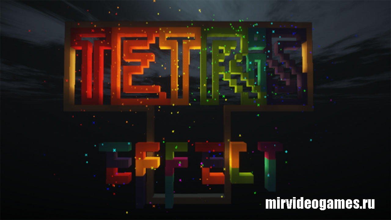 Скачать Карта Tetris Effect для Minecraft Бесплатно