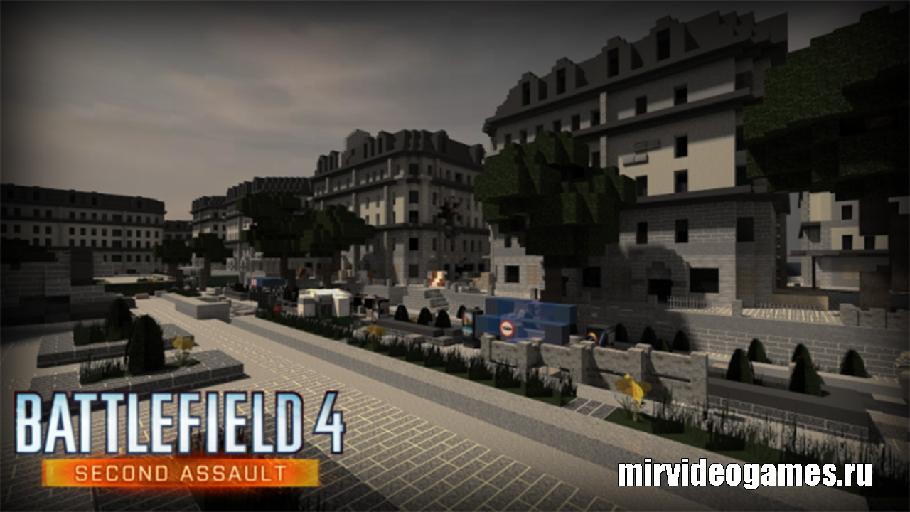 Скачать Карта Battlefield 4 "Operation Métro 2014 для Minecraft Бесплатно