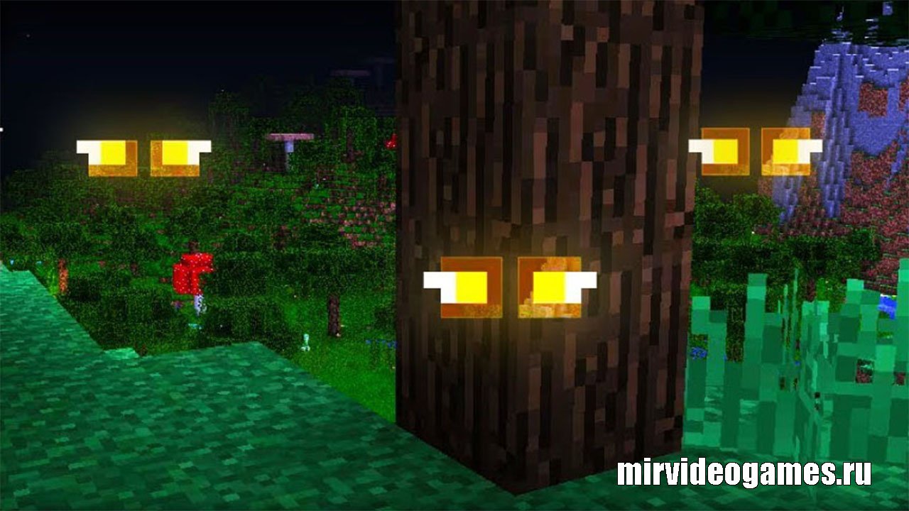 Скачать Мод Eyes in the Darkness для Minecraft 1.12.2 Бесплатно