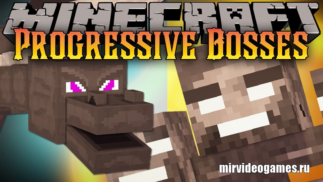 Скачать Мод Progressive Bosses для Minecraft 1.12.2 Бесплатно