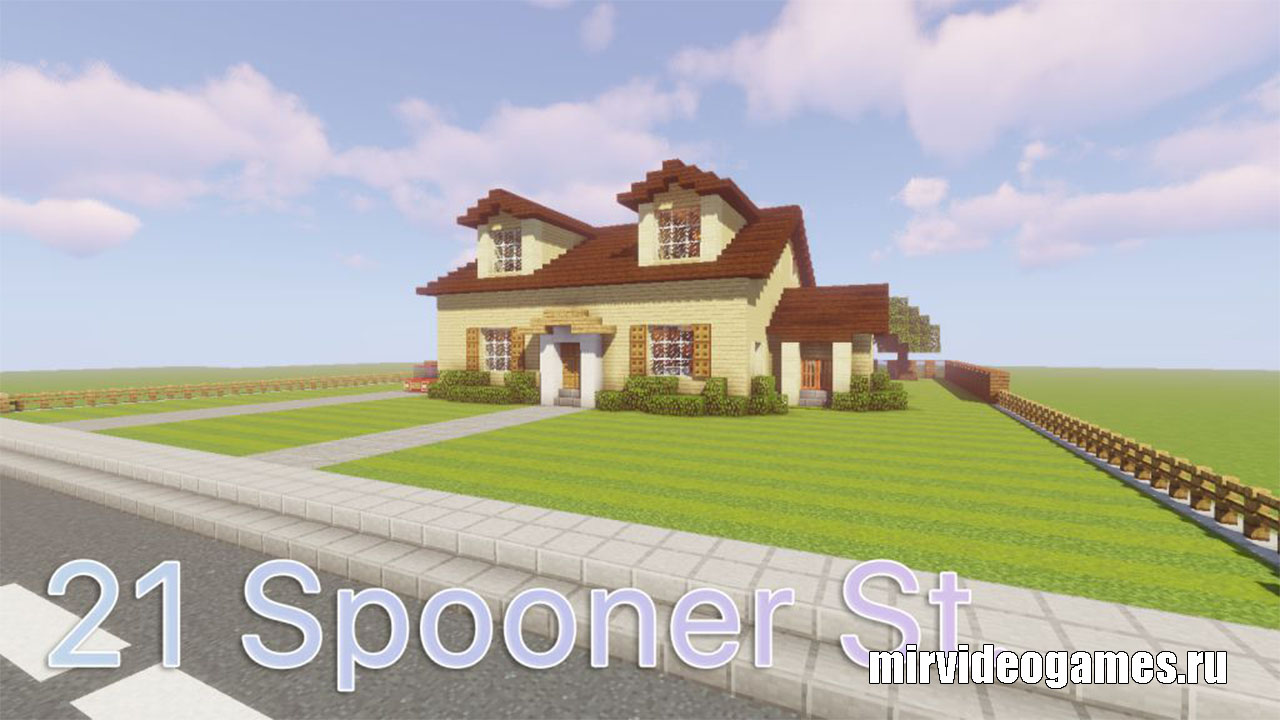 Скачать Карта 21 Spooner Street для Minecraft 1.12.2 Бесплатно