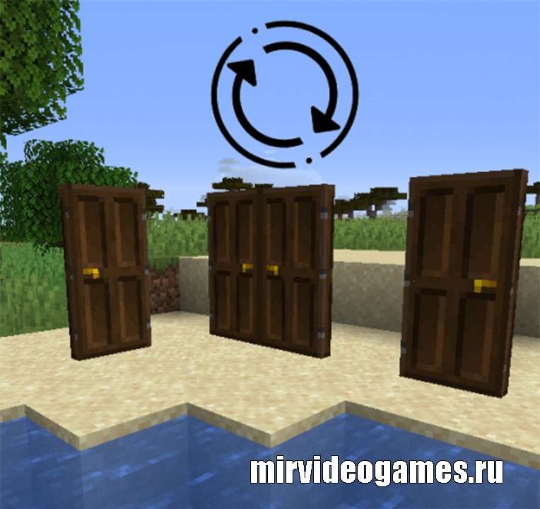 Скачать Мод Automatic Doors для Minecraft 1.14.4 Бесплатно