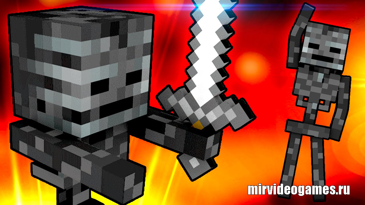Скачать Мод Wither Skeleton Tweaks для Minecraft 1.14.4 Бесплатно