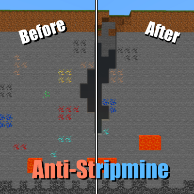 Скачать Мод Anti-StripMine для Minecraft 1.12.2 Бесплатно