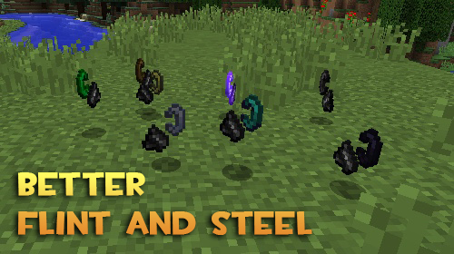 Скачать Мод Better Flint and Steel для Minecraft 1.12.2 Бесплатно