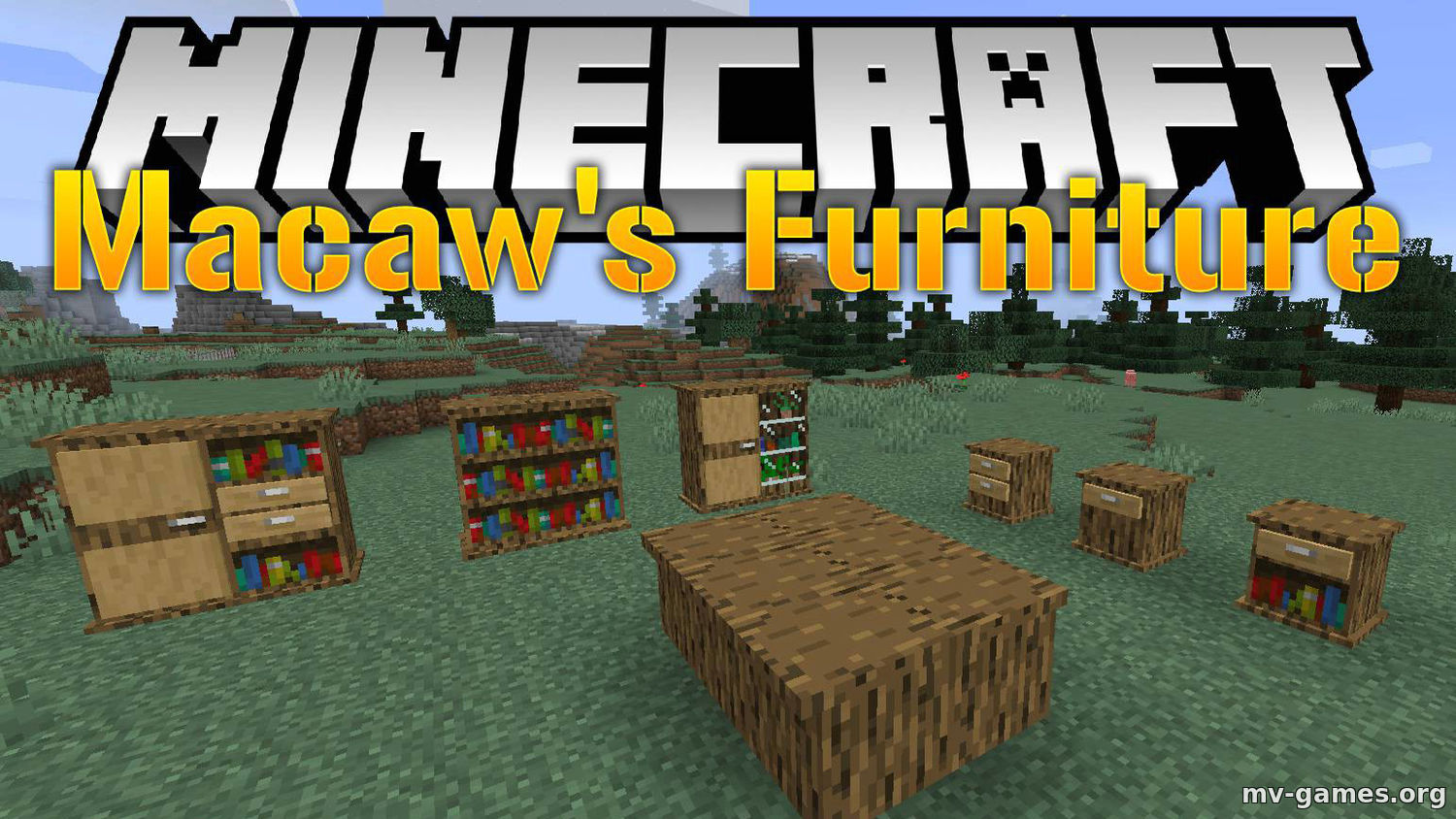 Скачать Мод Macaw’s Furniture для Minecraft 1.15.2 Бесплатно