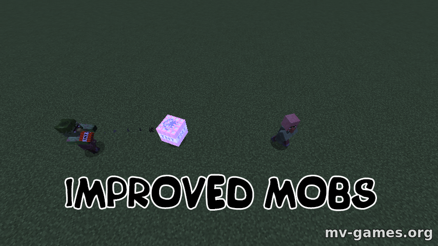Скачать Мод Improved Mobs для Minecraft 1.12.2 Бесплатно