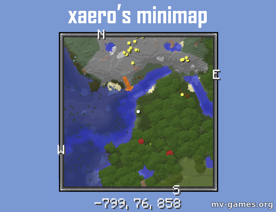Мод на миникарту. Minimap Minecraft. Майнкрафт с минимап. Мод на мини карту.