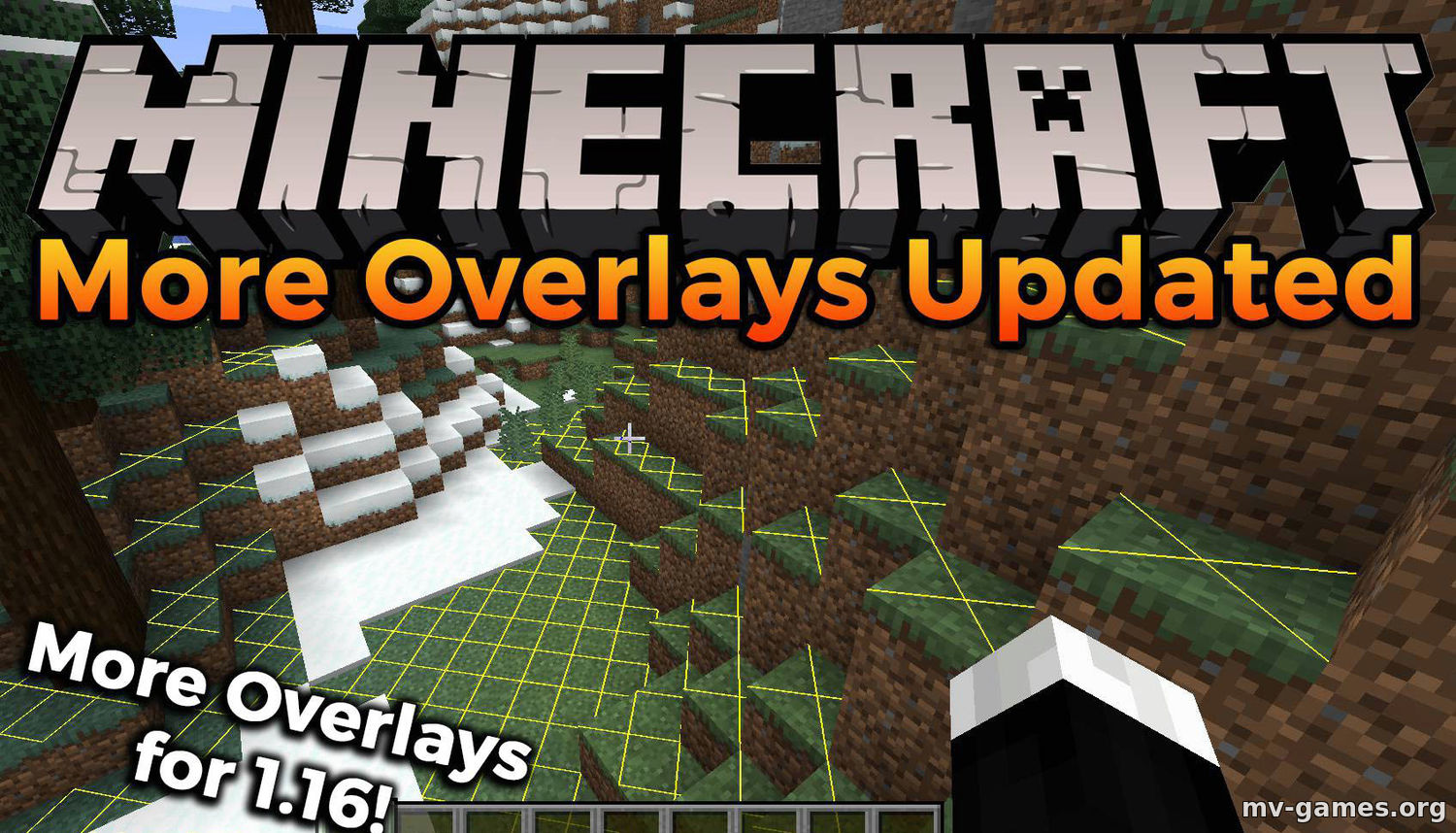 Скачать Мод More Overlays Updated для Minecraft 1.16.3 Бесплатно