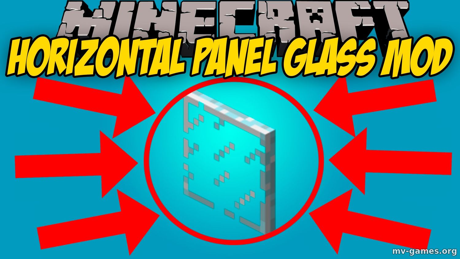 Скачать Мод Horizontal Glass Panes для Minecraft 1.16.3 Бесплатно
