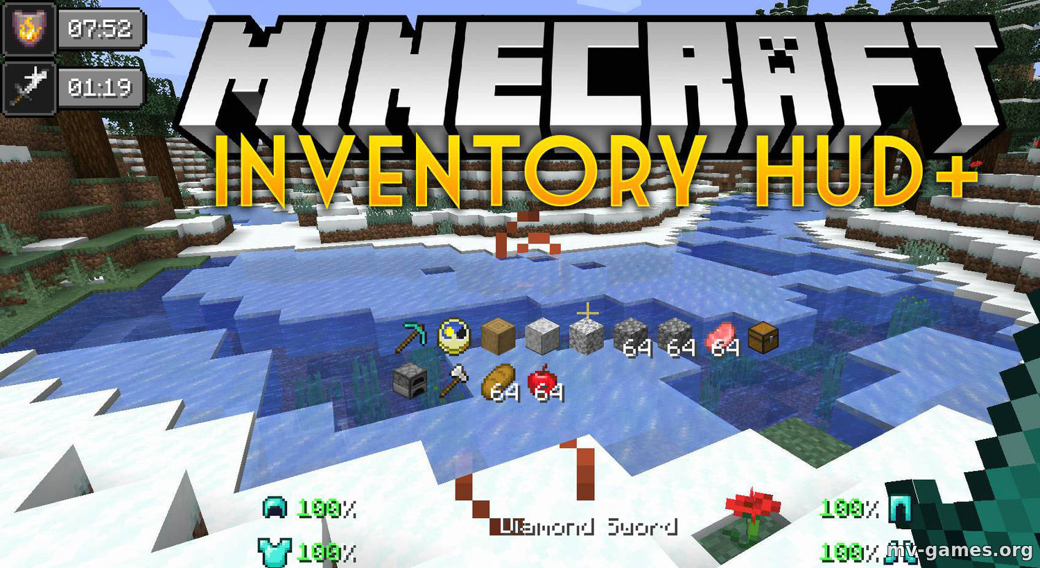 Скачать Мод Inventory HUD+ для Minecraft 1.16.3 Бесплатно