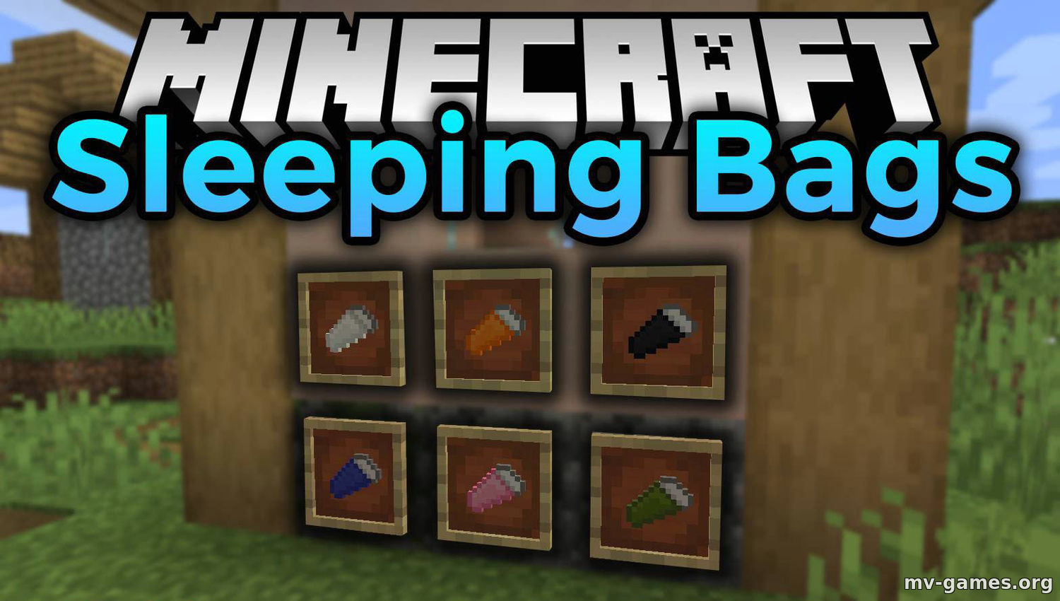 Скачать Мод Sleeping Bags для Minecraft 1.16.4 Бесплатно