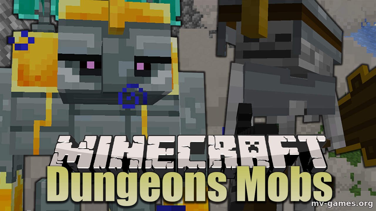 Скачать Мод Dungeons для Minecraft 1.16.4 Бесплатно