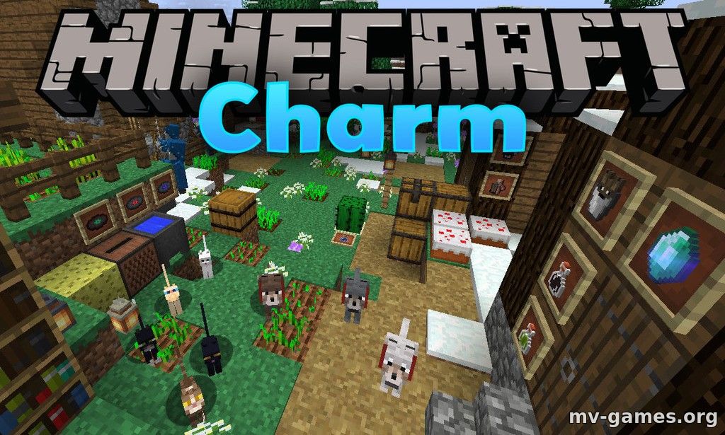 Скачать Мод Charm для Minecraft 1.16.4 Бесплатно
