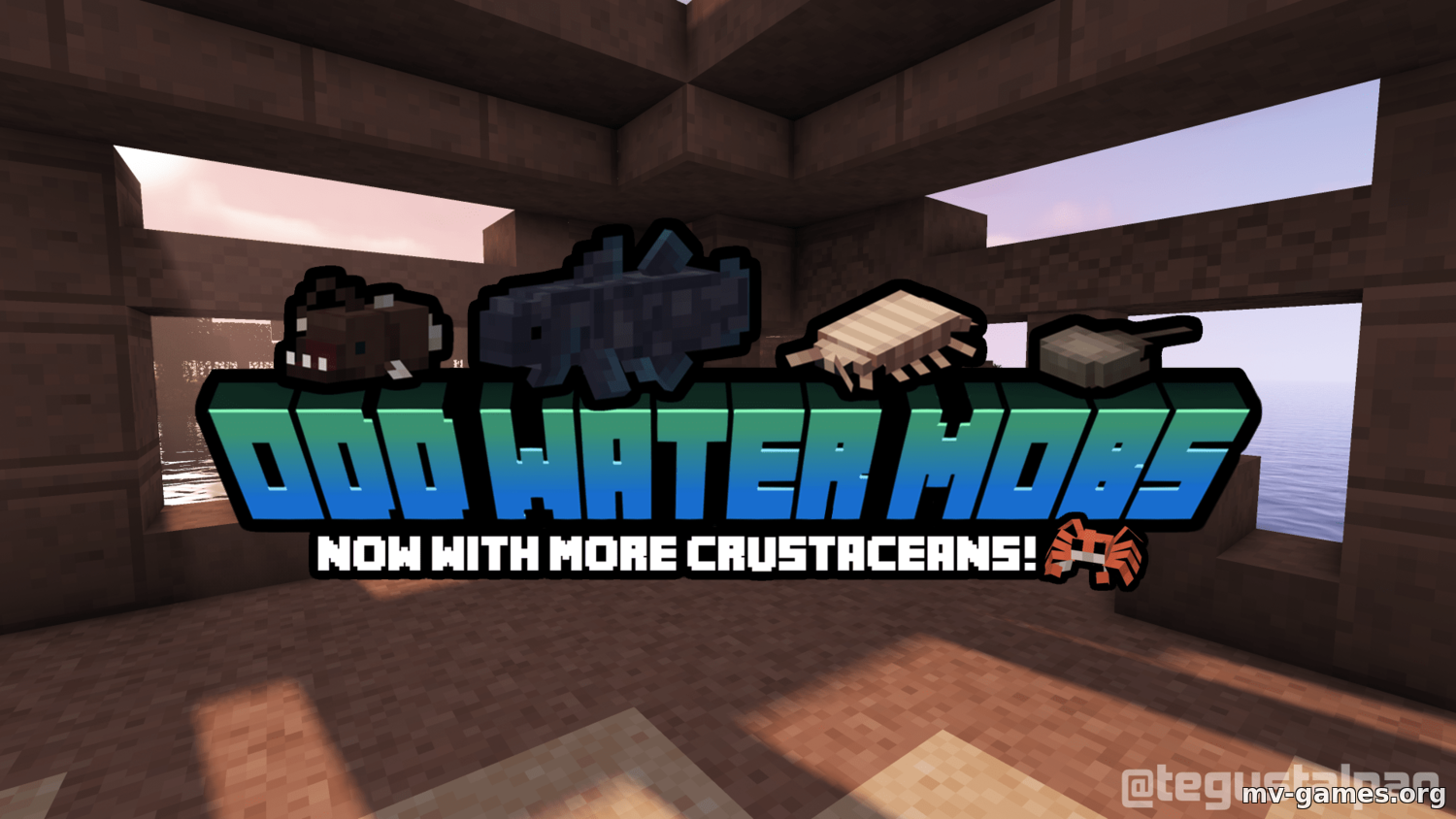 Скачать Мод Odd Water для Minecraft 1.16.5 Бесплатно