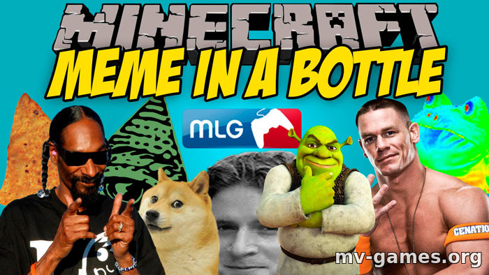 Скачать Мод Meme in A Bottle для Minecraft 1.16.5 Бесплатно