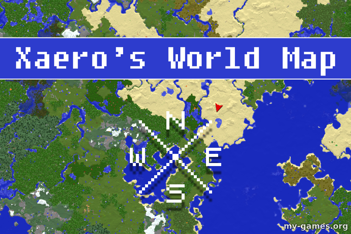 Скачать Мод Xaero’s World для Minecraft 1.17.1 Бесплатно