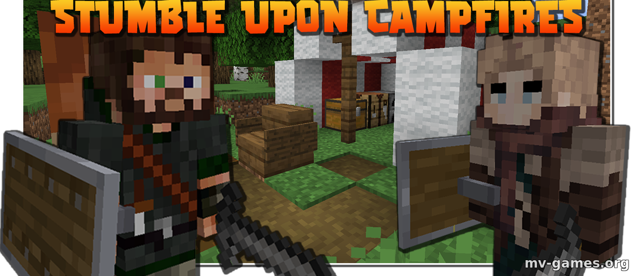 Скачать Мод Stumble Upon Campfires для Minecraft 1.16.5 Бесплатно