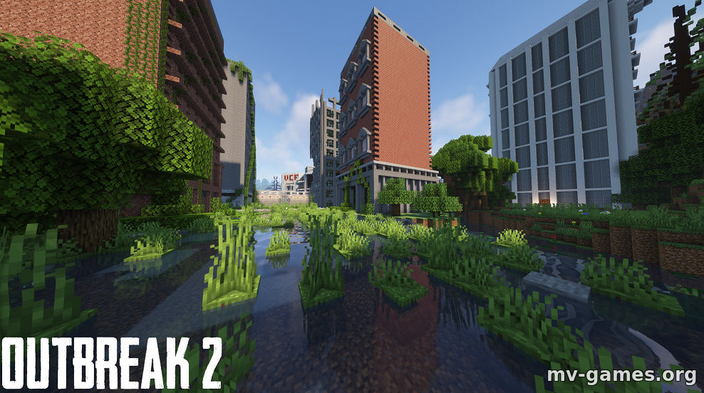 Карта OUTBREAK 2 для Minecraft 1.17.1
