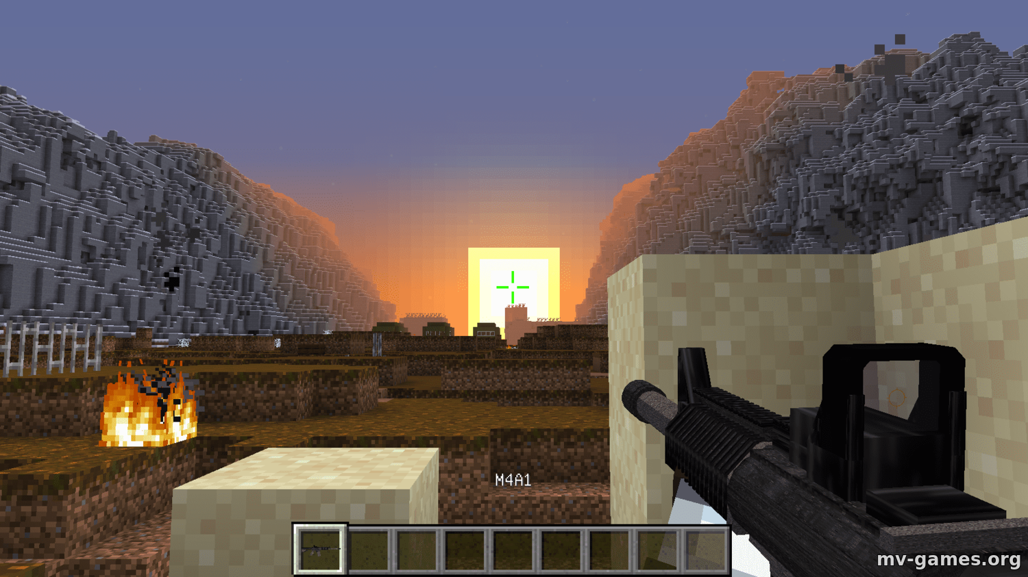 Мод A.V.A – Alliance of Valiant Arms Guns для Minecraft 1.17.1