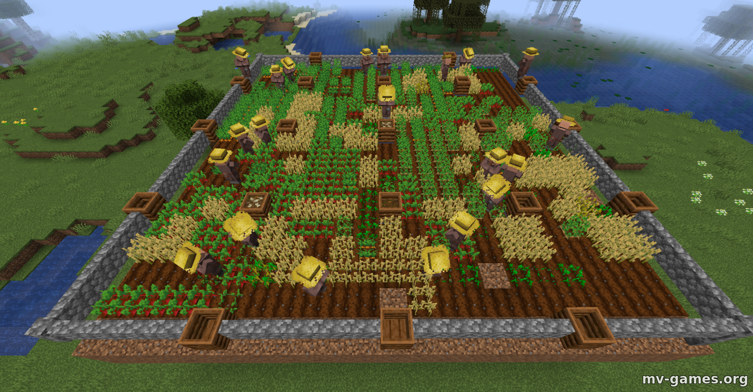 Мод Smarter Farmers для Minecraft 1.17.1