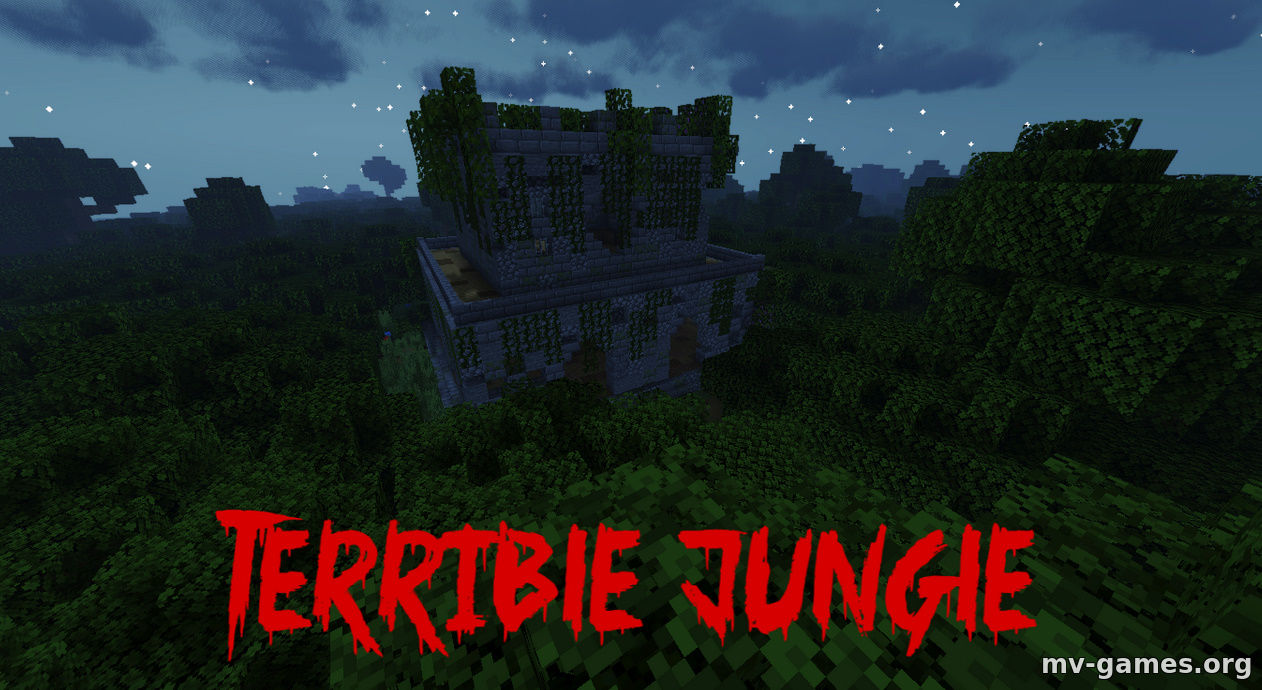 Карта Terrible Jungle для Minecraft 1.17.1
