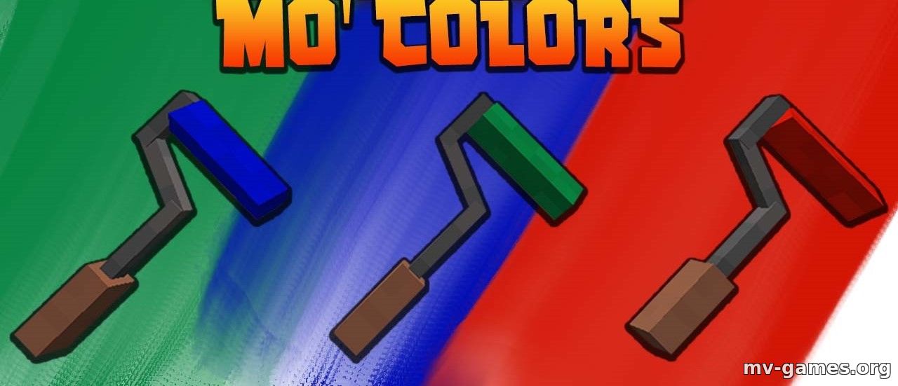 Мод Mo’ Colors для Minecraft 1.17.1