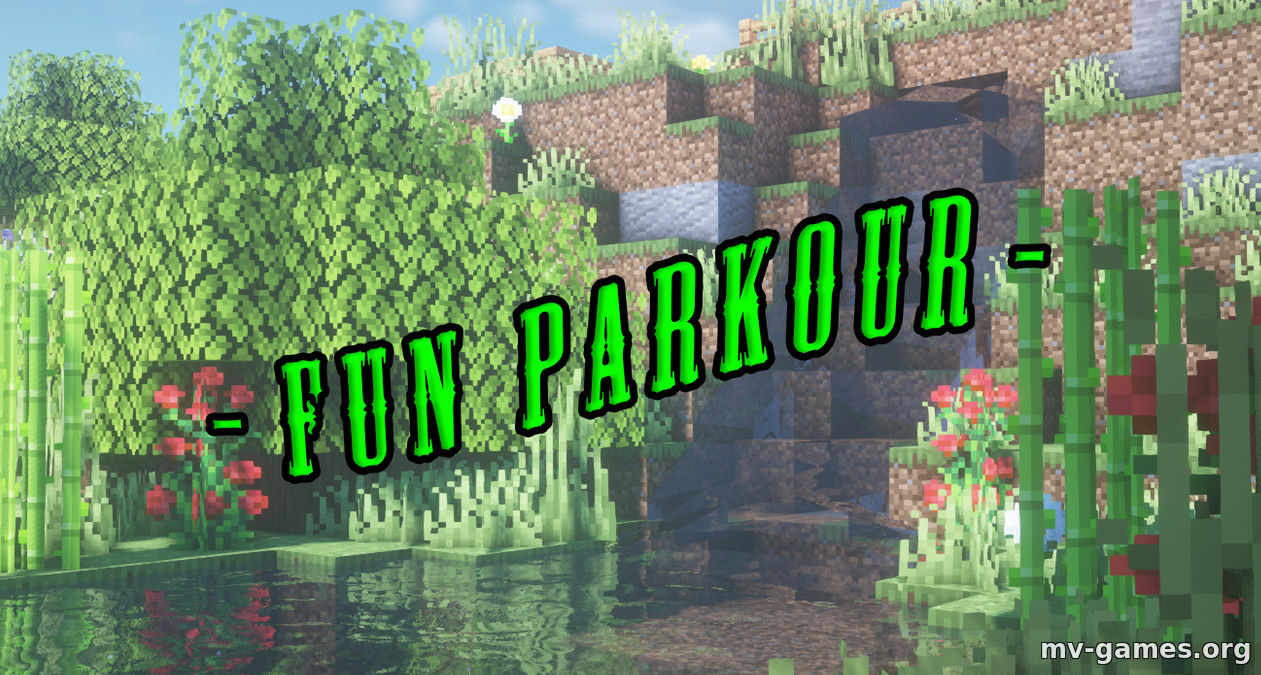 Карта Fun Parkour для Minecraft 1.17.1