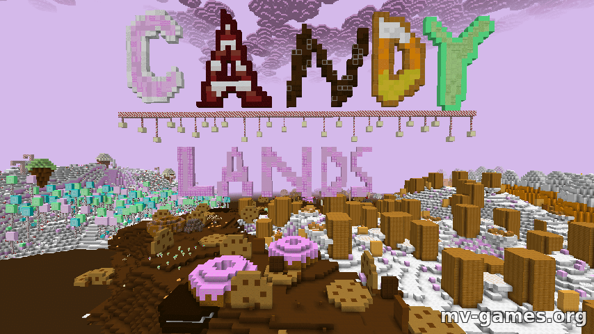 Скачать Мод Candylands для Minecraft 1.17.1 Бесплатно