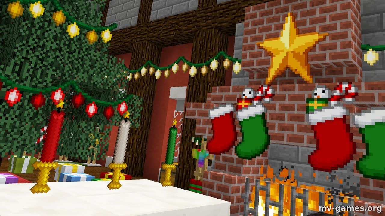 Мод Christmas Festivity для Minecraft 1.17.1