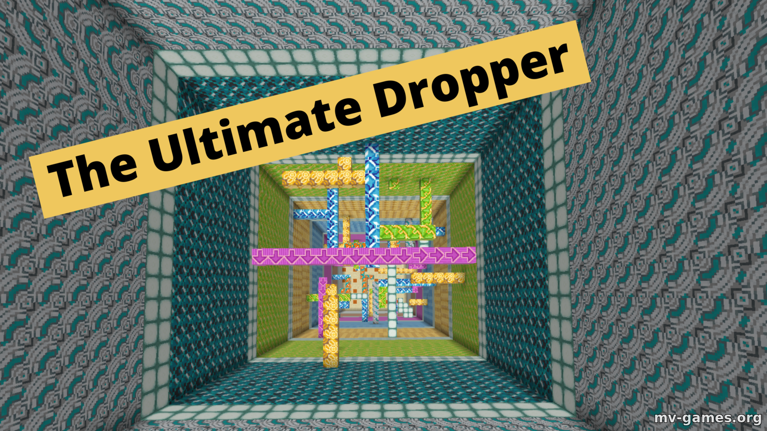 Карта The Ultimate Dropper для Minecraft 1.17.1