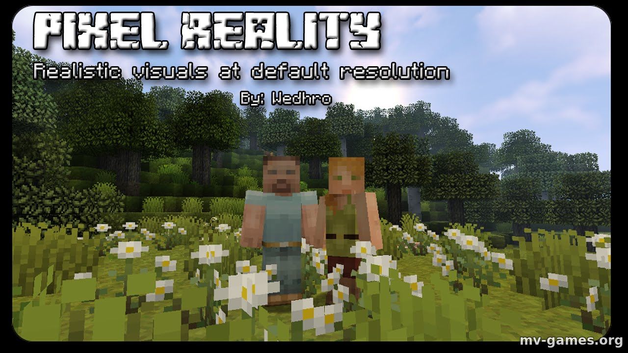 Скачать Текстуры Pixel Reality для Minecraft 1.17.1 Бесплатно