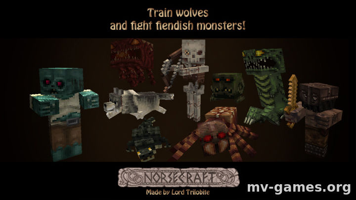 Текстуры Lord Trilobite’s NorseCraft для Minecraft 1.17.1