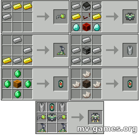 Мод Magitek Mechs для Minecraft 1.18.1