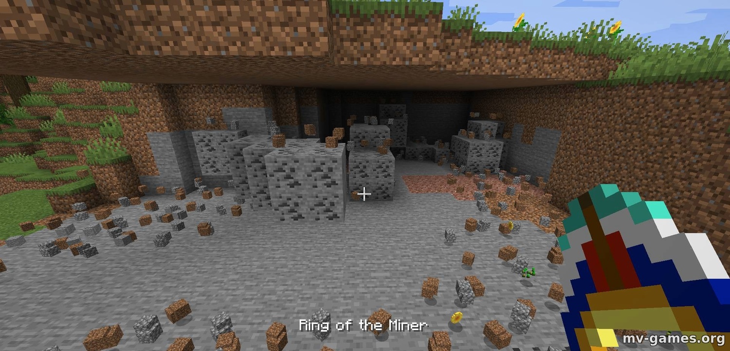 Мод Ring of the Miner для Minecraft 1.18.1
