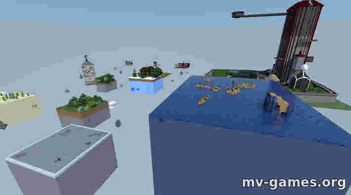 Карта The Shattered Islands для Minecraft 1.17.1