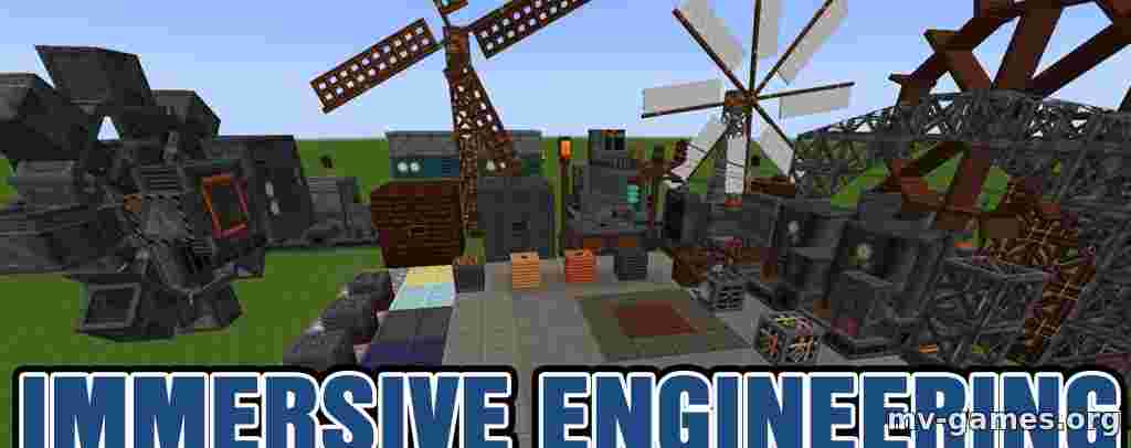 Мод Immersive Engineering для Minecraft 1.18.1