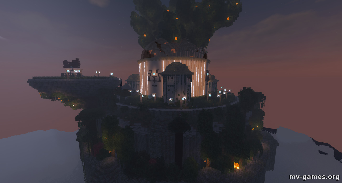 Мод Castle in the Sky для Minecraft 1.18.1
