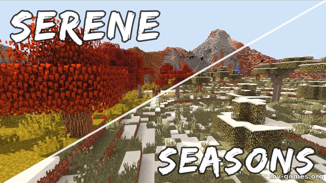 Мод Serene Seasons для Minecraft 1.18.1