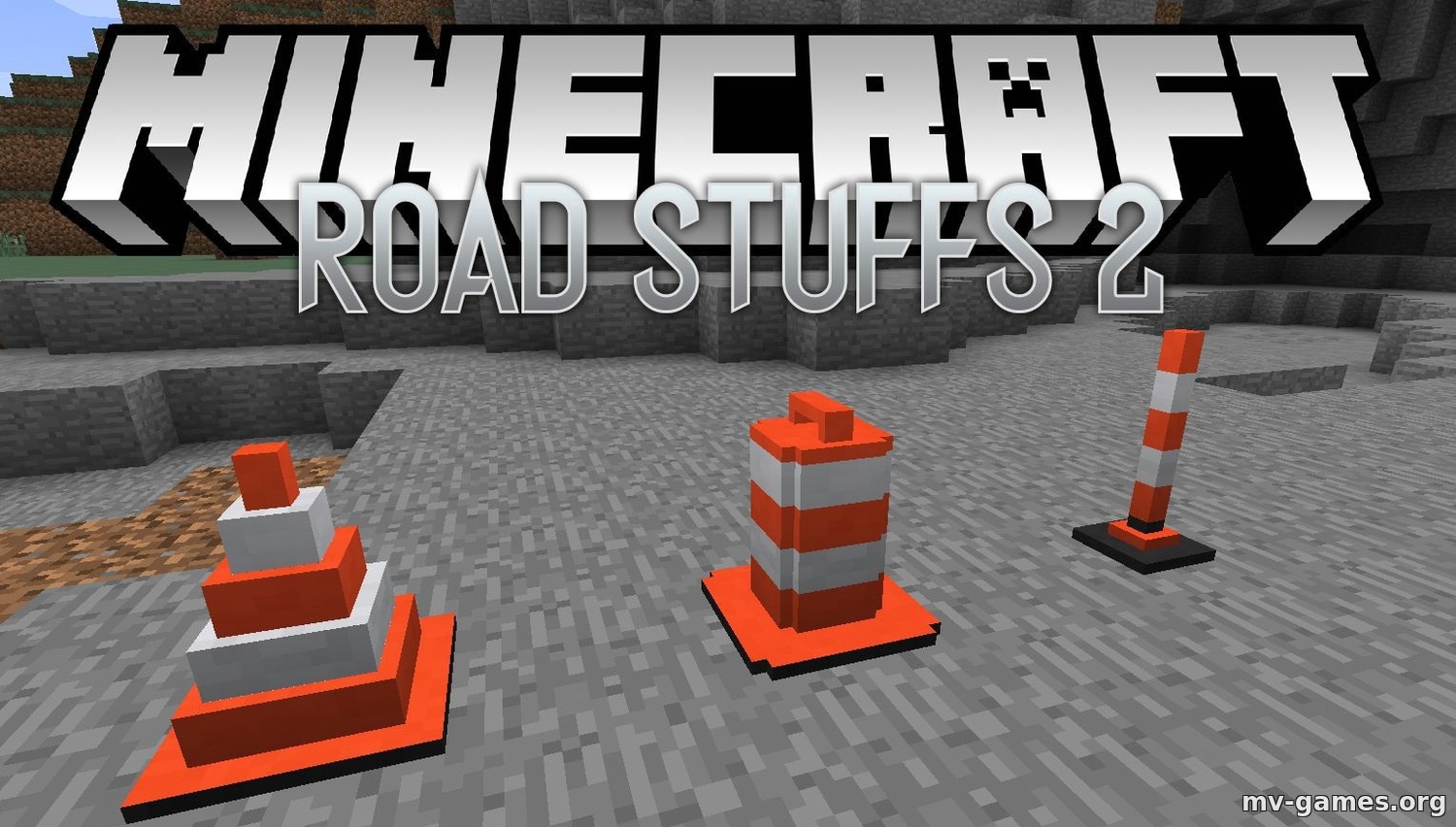 Мод Road Stuff 2 для Minecraft 1.18.1