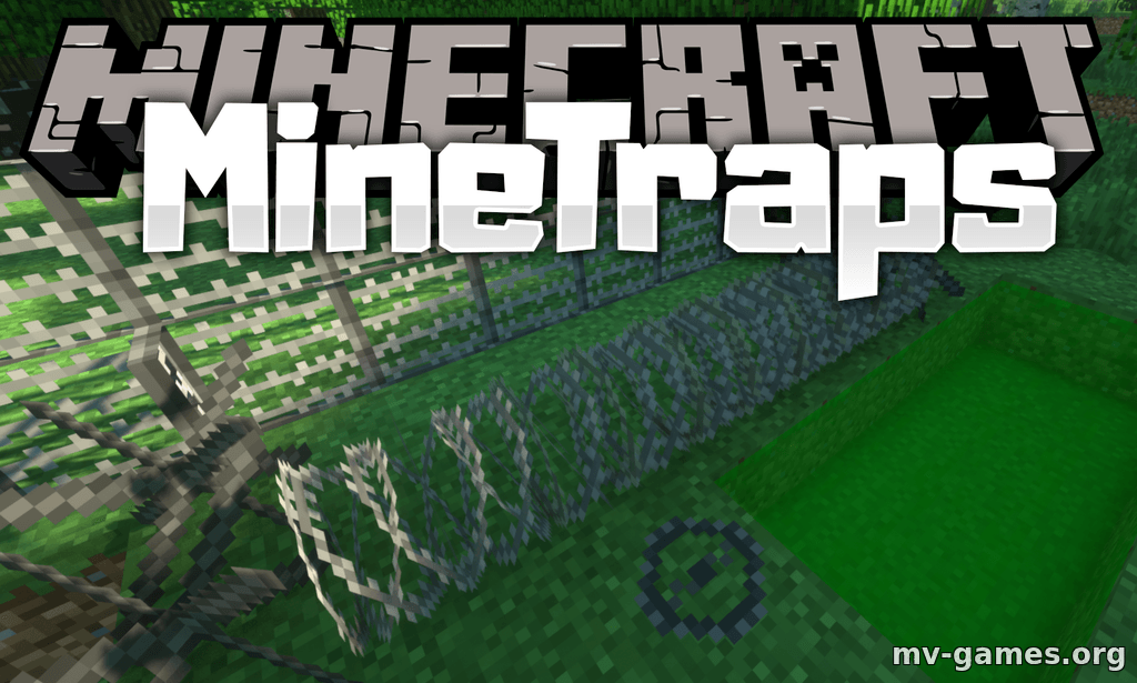 Мод MineTraps для Minecraft 1.18.2